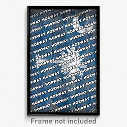 Norway South Carolina Poster (SC City Souvenir 11x17 Town Print)