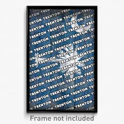 Trenton South Carolina Poster (SC City Souvenir 11x17 Town Print)
