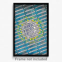 Aberdeen South Dakota Poster (SD City Souvenir 11x17 Town Print)
