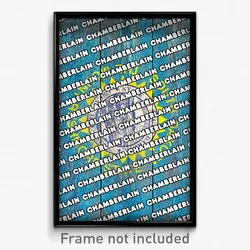 Chamberlain South Dakota Poster (SD City Souvenir 11x17 Town Print)