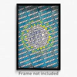 Gregory South Dakota Poster (SD City Souvenir 11x17 Town Print)