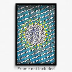 Alcester South Dakota Poster (SD City Souvenir 11x17 Town Print)