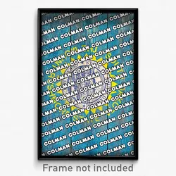 Colman South Dakota Poster (SD City Souvenir 11x17 Town Print)