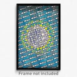 Wall South Dakota Poster (SD City Souvenir 11x17 Town Print)