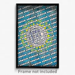 Armour South Dakota Poster (SD City Souvenir 11x17 Town Print)