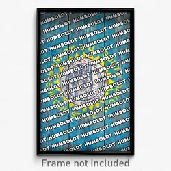 Humboldt South Dakota Poster (SD City Souvenir 11x17 Town Print)