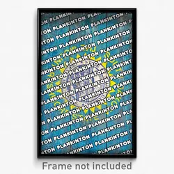 Plankinton South Dakota Poster (SD City Souvenir 11x17 Town Print)