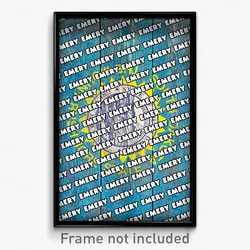 Emery South Dakota Poster (SD City Souvenir 11x17 Town Print)