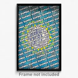 Dupree South Dakota Poster (SD City Souvenir 11x17 Town Print)