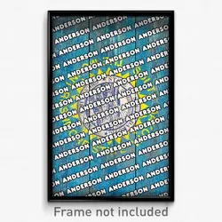 Anderson South Dakota Poster (SD City Souvenir 11x17 Town Print)