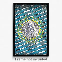 Oacoma South Dakota Poster (SD City Souvenir 11x17 Town Print)