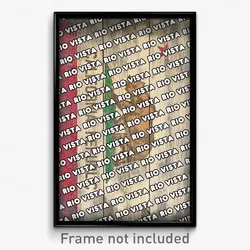 Rio Vista California Poster (CA City Souvenir 11x17 Town Print)