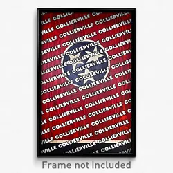 Collierville Tennessee Poster (TN City Souvenir 11x17 Town Print)