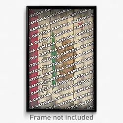 Capitola California Poster (CA City Souvenir 11x17 Town Print)