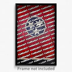 Farragut Tennessee Poster (TN City Souvenir 11x17 Town Print)