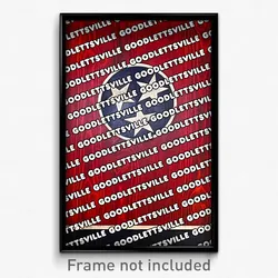 Goodlettsville Tennessee Poster (TN City Souvenir 11x17 Town Print)