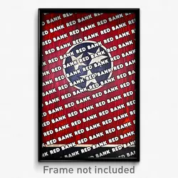 Red Bank Tennessee Poster (TN City Souvenir 11x17 Town Print)