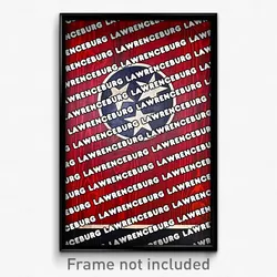 Lawrenceburg Tennessee Poster (TN City Souvenir 11x17 Town Print)