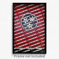 Lynchburg Tennessee Poster (TN City Souvenir 11x17 Town Print)