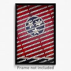 Jonesborough Tennessee Poster (TN City Souvenir 11x17 Town Print)