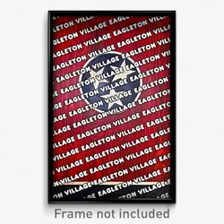 Eagleton Village Tennessee Poster (TN City Souvenir 11x17 Town Print)