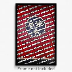 Medina Tennessee Poster (TN City Souvenir 11x17 Town Print)