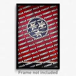 Forest Hills Tennessee Poster (TN City Souvenir 11x17 Town Print)