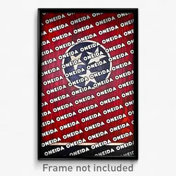 Oneida Tennessee Poster (TN City Souvenir 11x17 Town Print)