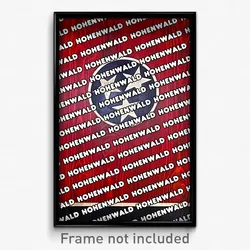 Hohenwald Tennessee Poster (TN City Souvenir 11x17 Town Print)