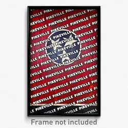 Pikeville Tennessee Poster (TN City Souvenir 11x17 Town Print)