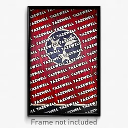 Tazewell Tennessee Poster (TN City Souvenir 11x17 Town Print)
