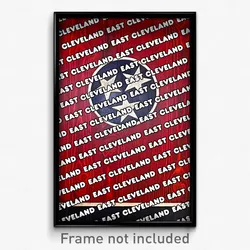 East Cleveland Tennessee Poster (TN City Souvenir 11x17 Town Print)