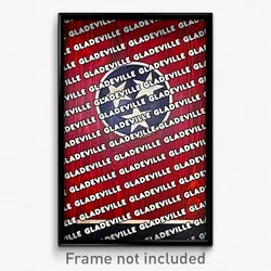 Gladeville Tennessee Poster (TN City Souvenir 11x17 Town Print)