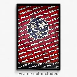 Rural Hill Tennessee Poster (TN City Souvenir 11x17 Town Print)