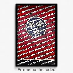 New Johnsonville Tennessee Poster (TN City Souvenir 11x17 Town Print)