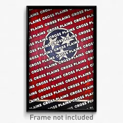 Cross Plains Tennessee Poster (TN City Souvenir 11x17 Town Print)
