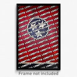 Loretto Tennessee Poster (TN City Souvenir 11x17 Town Print)