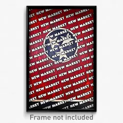New Market Tennessee Poster (TN City Souvenir 11x17 Town Print)