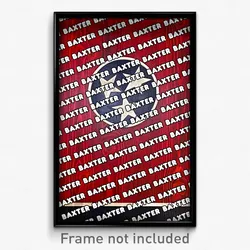 Baxter Tennessee Poster (TN City Souvenir 11x17 Town Print)