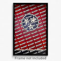 Olivet Tennessee Poster (TN City Souvenir 11x17 Town Print)