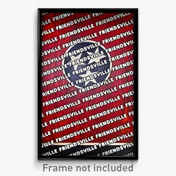 Friendsville Tennessee Poster (TN City Souvenir 11x17 Town Print)