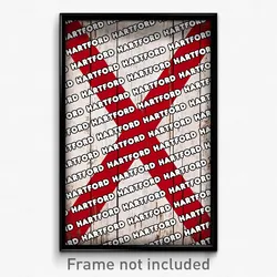 Hartford Alabama Poster (AL City Souvenir 11x17 Town Print)