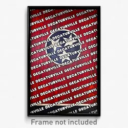 Decaturville Tennessee Poster (TN City Souvenir 11x17 Town Print)