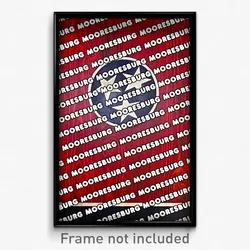 Mooresburg Tennessee Poster (TN City Souvenir 11x17 Town Print)