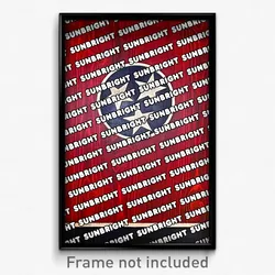 Sunbright Tennessee Poster (TN City Souvenir 11x17 Town Print)
