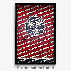 Orebank Tennessee Poster (TN City Souvenir 11x17 Town Print)