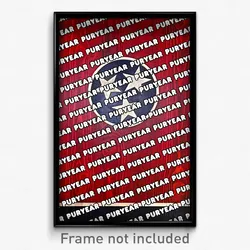Puryear Tennessee Poster (TN City Souvenir 11x17 Town Print)