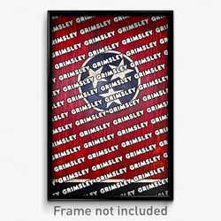 Grimsley Tennessee Poster (TN City Souvenir 11x17 Town Print)