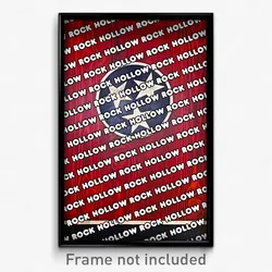 Hollow Rock Tennessee Poster (TN City Souvenir 11x17 Town Print)