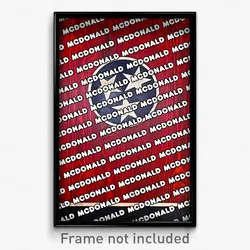 McDonald Tennessee Poster (TN City Souvenir 11x17 Town Print)